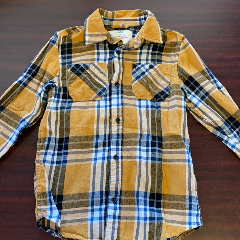Boys flannel